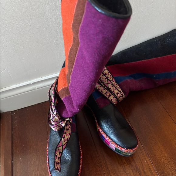 Etro Multicolor Boots - Picture 2 of 10